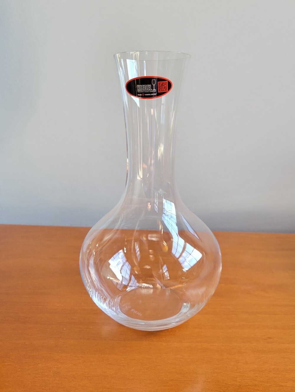 Riedel Syrah Crystal Wine Decanter 1480/13 Germany 9.5" NEW No Box